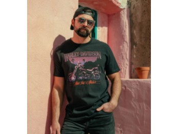 96479-25VM T-Shirt Lowrider Sundown noir