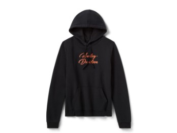 96748-25VW Sweat à capuche Essential Bling pour femme - Harley Black