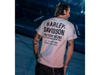 96785-26VM Factory Racing Team #1 - Championship T-Shirt weiss