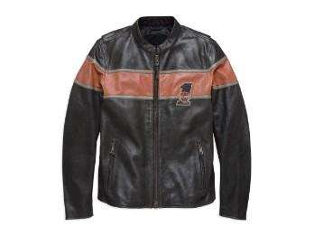 98027-18EM Victory Lane CE-Certified Leather Jacket
