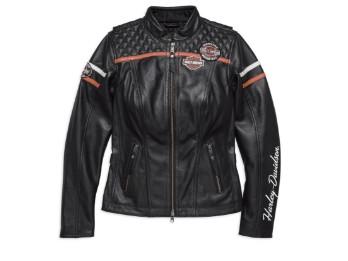 98030-18EW Miss Enthusiast CE-Certified Leather Jacket