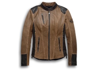98066-19EW Triple Vent System Gallun Leather Jacket