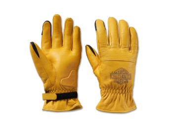 98133-23VM Men's Helm Leather Work Gloves - Natural