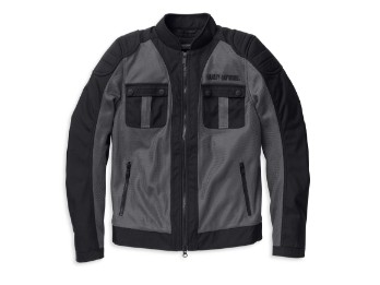 98181-22EW Zephyr Mesh Jacket mit Zip-out Liner- Granite Grey