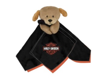 9959524 «Cuddles»-Plüschhund für Kleinkinder mit Bar & Shield-Logo, schwarz