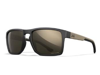 AC6FND04 WX FOUNDER CAPTIVATE™ Tungsten Mirror Lenses Matte Black/Tan Frame