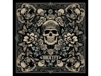 BACS002 Skull Military Bandana Tuch Bikertuch Stirnband