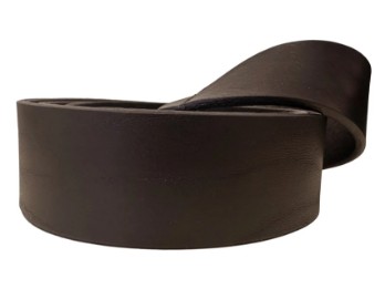 C8310002 Gürtelriemen Leder ohne Schnalle braun