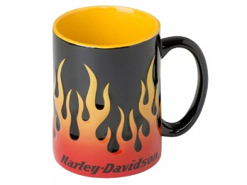 HDX-98604 Mug Sculpted Flames