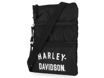 MHW077/08 Deluxe-Nylon-Umhängetasche für Damen mit verstellbarem Schulterriemen