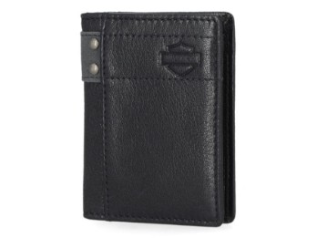 MWM036/84 Genuine Leather Vertical Billfold Wallet