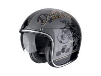 SC78-498-364 SCORPION BELFAST EVO DRIVE FAST Argent-Noir-Or