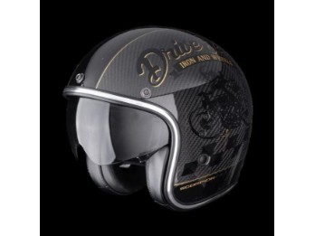SC78-508-364 SCORPION BELFAST EVO CARBON ZIPPY Noir-Or