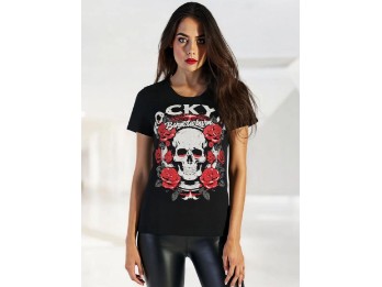 SHCE007 Glamour Skull T-Shirt 