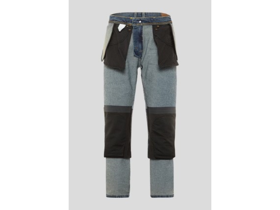 1530 Hunter Motorradjeans blue innen