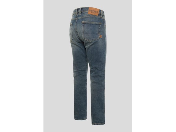 1530 Hunter Motorradjeans blue seite