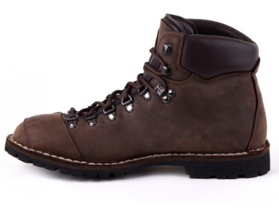 2285-36 Biker Boot Adventure Denver Brown, dunkelbraune Damen Stiefel, dunkelbraune Nähte