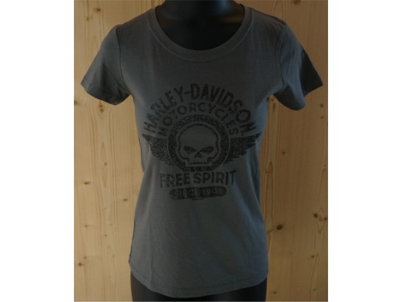 40294744 Skully T-Shirt Women Front