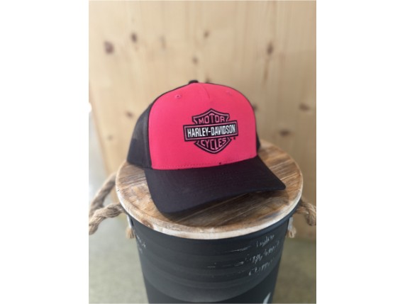 50290213 Cap Dayglow pink black