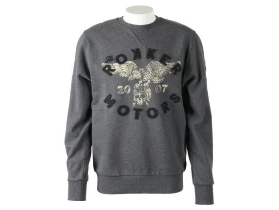 520316 Rokker Sweater TRC grau