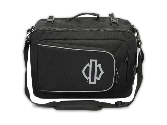 93510 Reflective Bar & Shield Mega-Pack Carry-On Backpack, Black 2
