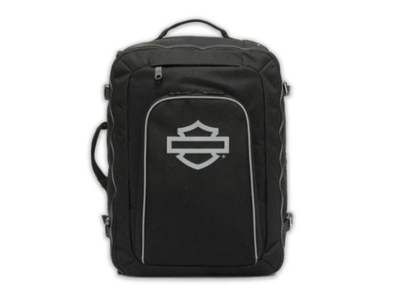 93510 Reflective Bar & Shield Mega-Pack Carry-On Backpack, Black