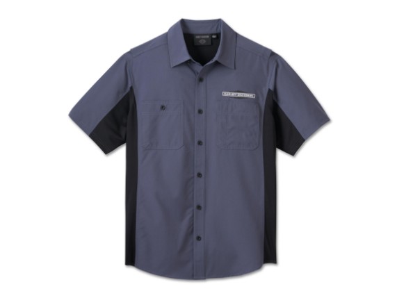 96052-25vm_H-D TECH Milwaukee Short Sleeve Shirt_Front