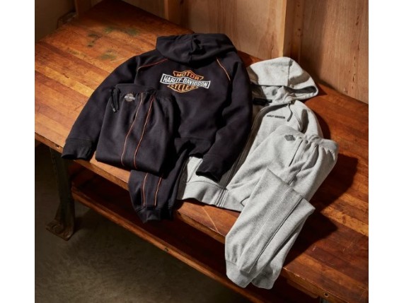 96063-25VW Classic Bar & Shield Zip Front Hoodie image