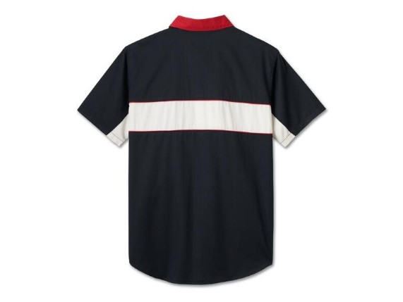 96149-25VM H-D Garage Mechanic Short Sleeve Shirt rs