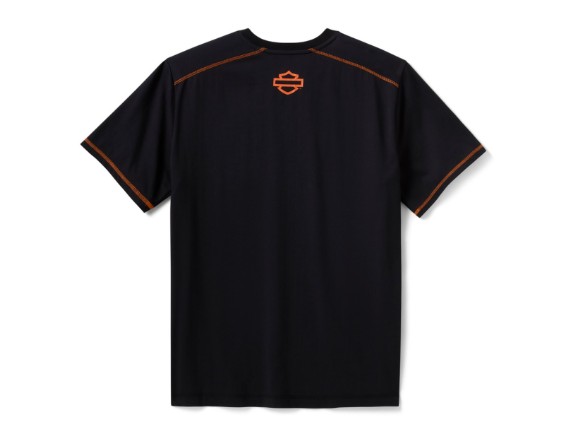 96163-26VM H-D TECH COOLMAX T-Shirt für Herren 2