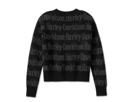 96164-25VW Harley-Davidson Repeat Print Sweater RS