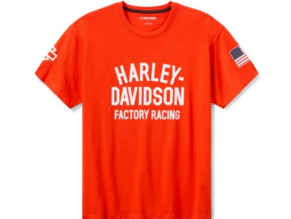 96376-26VX Factory Racing Unisex kurzarm T-Shirt – orange