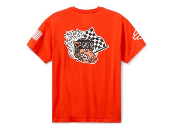96376-26VX Factory Racing Unisex kurzarm T-Shirt – orange rs