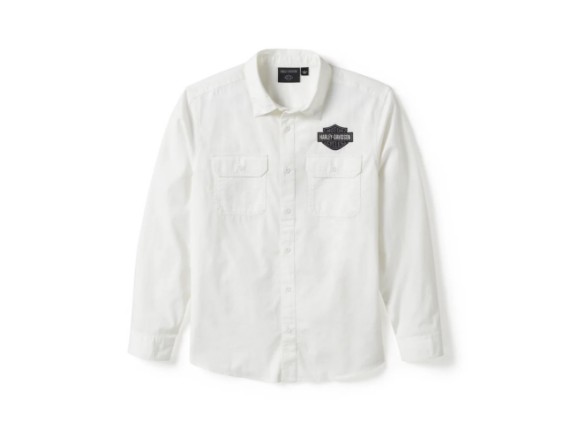 96512-25VM Hemd für Herren weiss