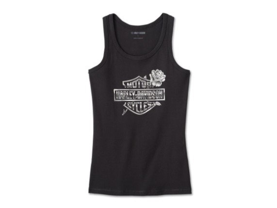 96600-24vw_Rose Bar & Shield Tanktop Black_Front