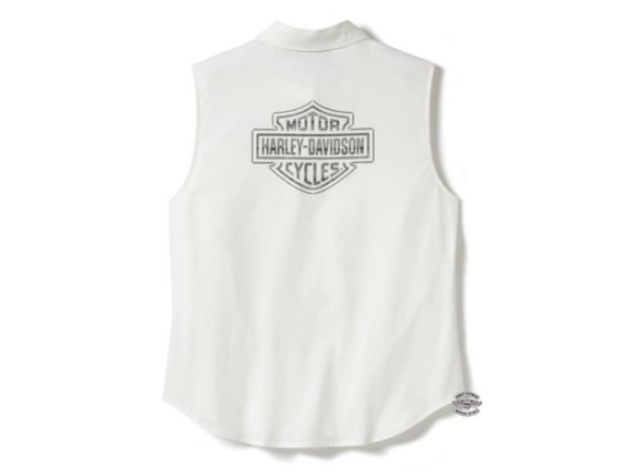 96601-25VW Essential White Sleeveless Shirt2