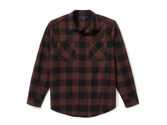 96733-25VM Bar & Shield Buffalo Check Flannel für Herren - Plaid