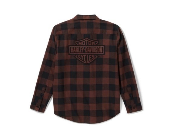 96733-25VM Bar & Shield Buffalo Check Flannel für Herren - Plaid rsd