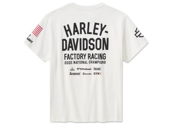 96785-26VM Championship T-Shirt weiss back