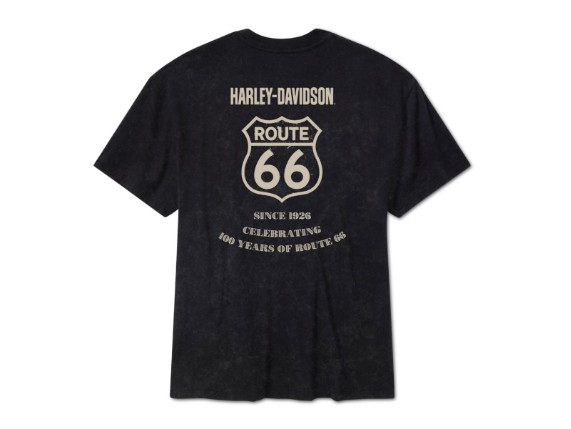 96807-26VM H-D Route 66 Anniversary Short Sleeve T-Shirt für Herren 2