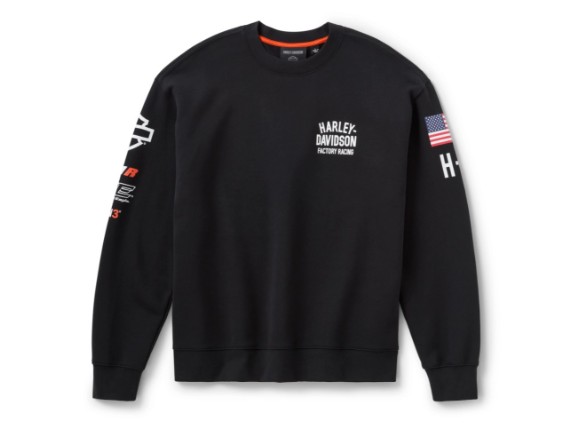 96860-25VX Factory Racing Team Crewneck Sweatshirt