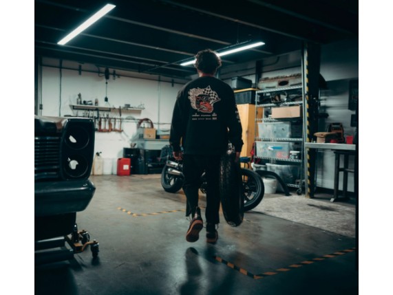 96860-25VX Factory Racing Team Crewneck Sweatshirt image