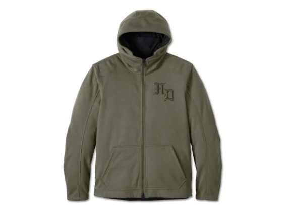 97102-25VM H-D Deflector Motorrad-Fleece mit Kapuze_VS