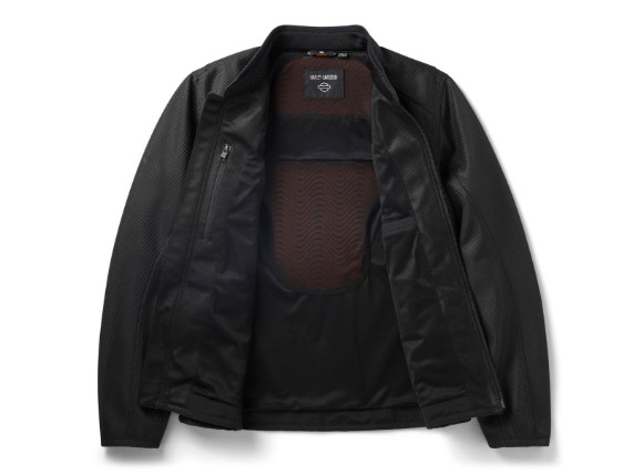 97131-26VM Men's Willie G Skull Mesh Riding Jacket o