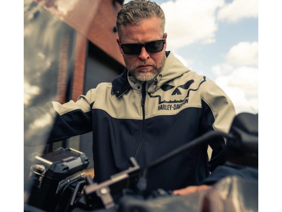 97413-25VM Harley-Davidson Softshell Jacke Willie G Skull Water Repellent image