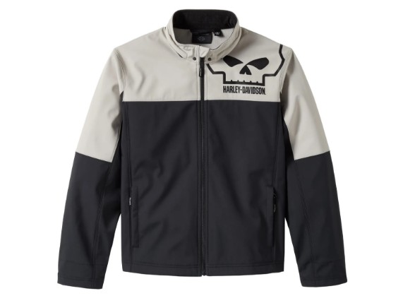 97413-25VM Harley-Davidson Softshell Jacke Willie G Skull Water Repellent ohne K
