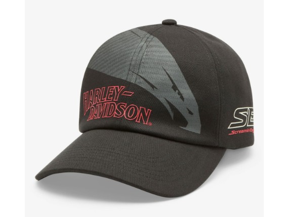 97605-26VM Men's Screamin' Eagle Softail Stretch Fit Cap