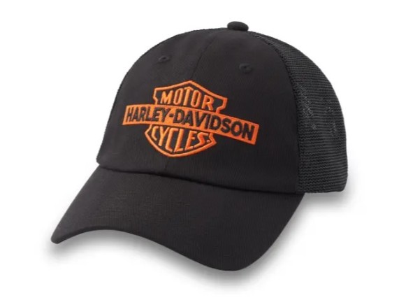 97612-25VM Harley-Davidson Trucker Cap Oil Can Bar & Shield