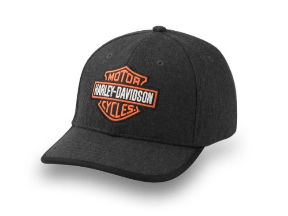 97619-25VM Bar & Shield Wool Strapback Cap