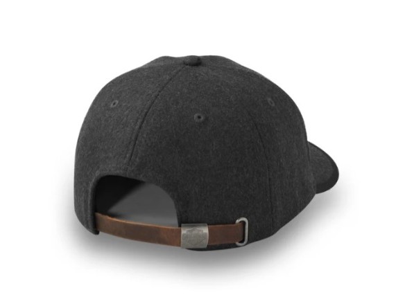 97619-25VM Bar & Shield Wool Strapback Cap RS